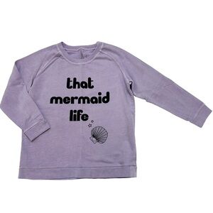 Ice Cream Castles Purple Mermaid Sweatshirt